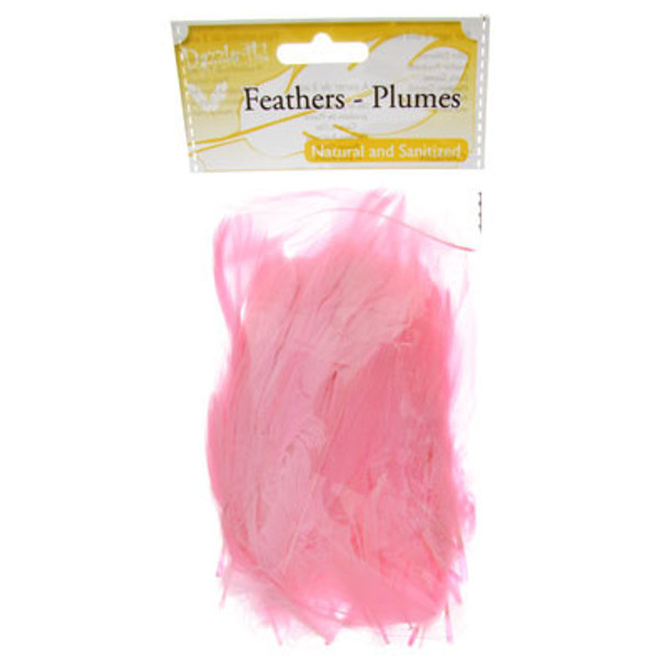 Feathers Goose 5-7" Pink Dazzle-It