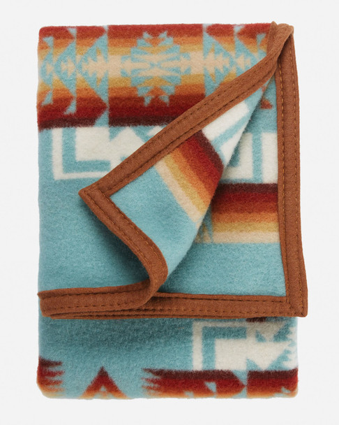 Baby Blanket Chief Joseph Aqua Pendleton Muchacho