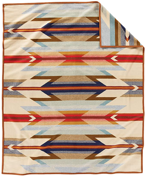Robe Wyeth Trail Wheat Pendleton Blanket