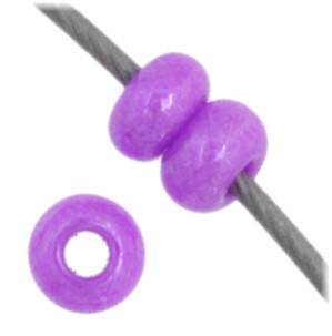Czech Seedbead 11 Opaque  Fuchsia Dyed 23g Vial