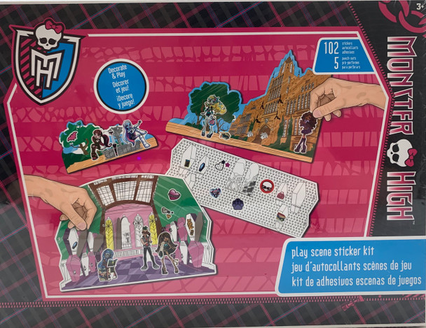 Monster High Play Scene Sticker Kit