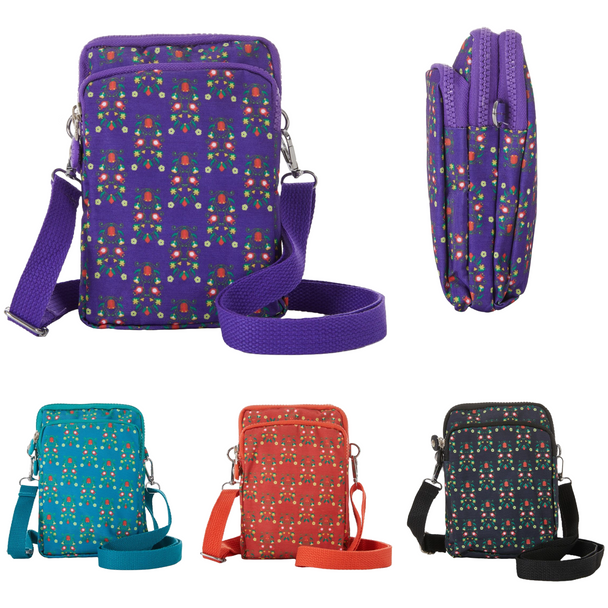 Crossbody Purse Mini Floral Blossom Harmony