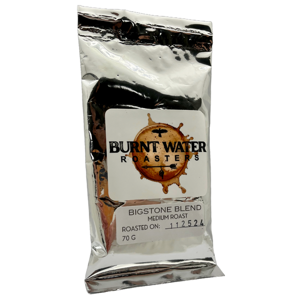 Burnt Water Roasters Coffee Bigstone Blend 70g Medium Roast