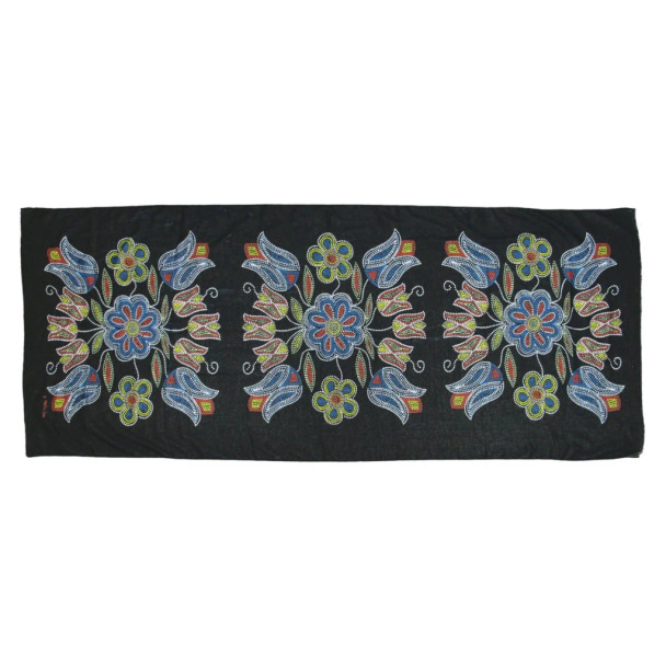 Scarf  "Silver Threads" Deb Malcolm70"X21.5"