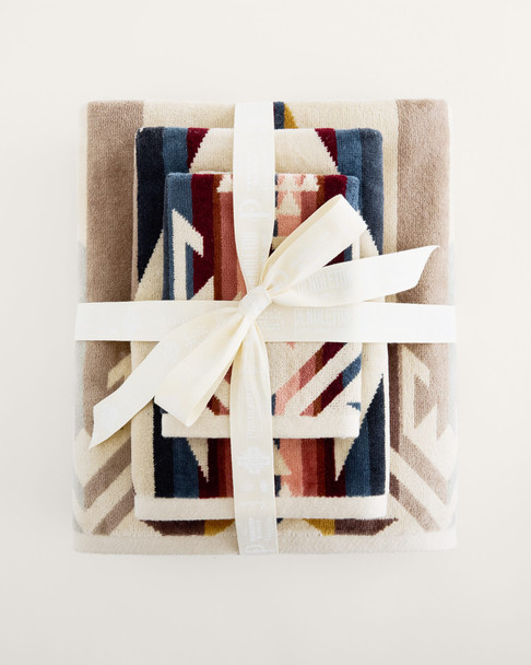 Bath Towel Set 3pc White Sands Pendleton