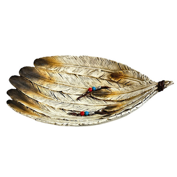 Feather Plate 10"
