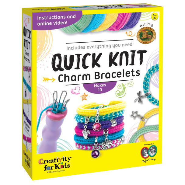 Quick Knit Charm Bracelets Faber-castell