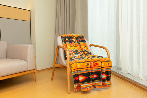 Case Pack Of 24 - Fleece Throw Skipping Stones 46X60