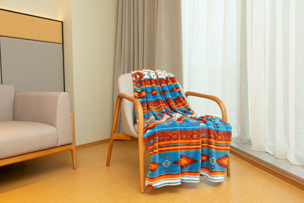 Case Pack Of 24 - Fleece Throw Skipping Stones 46X60