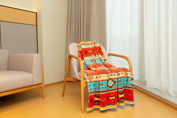 Case Pack Of 24 - Fleece Throw Skipping Stones 46X60