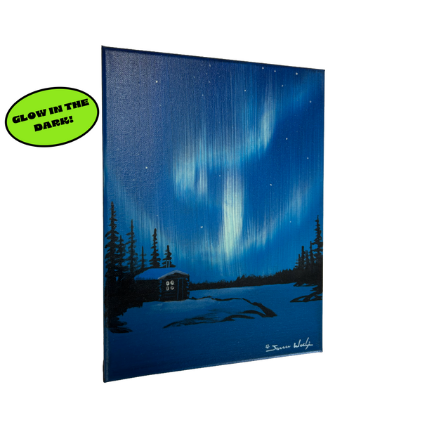 Canvas Painting 9x12 By James Wedzin