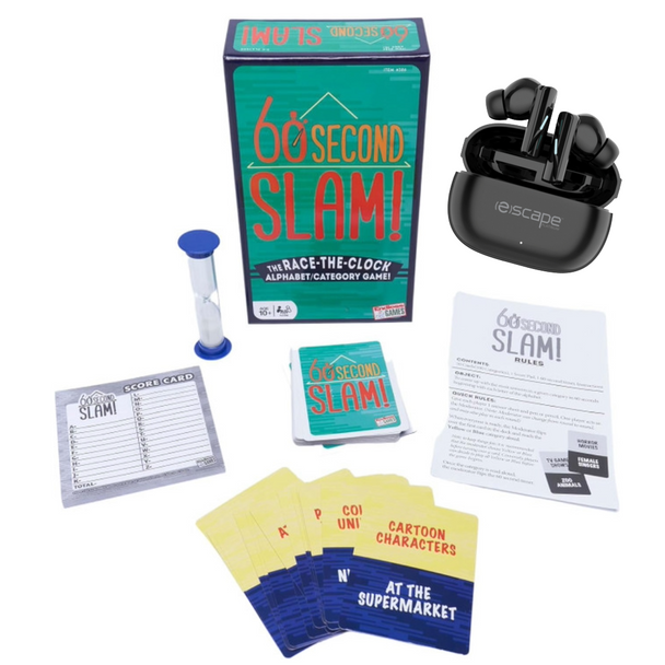 SLAM! Game & Wireless Earbuds Combo