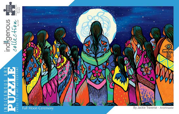 Puzzle "Full Moon Ceremony" 1000pcs  Jackie Traverse