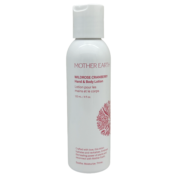 Lotion Hand & Body 4oz Wildrose Cranberry