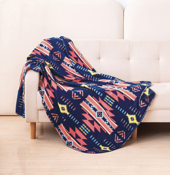 Case Pack Of 24 - Fleece Throw New Collection 50X60