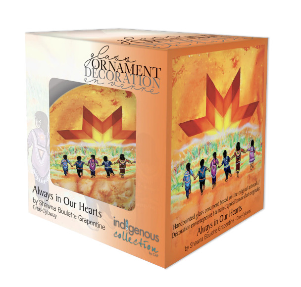 Ornament "Always in Our Hearts" Shawna Boulette Grapentine