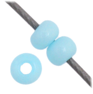 Czech Seedbead 11/0 Light Blue SOLGEL 22g Vial