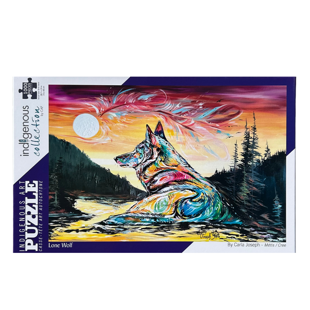 Puzzle 1000pcs "Lone Wolf" Carla Joseph