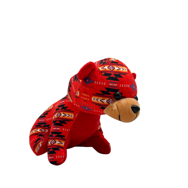 Plush Toy 10" Southwest Multicolors Design Bear