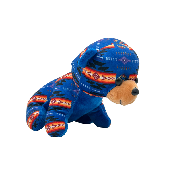 Plush Toy 10" Southwest Multicolors Design Bear