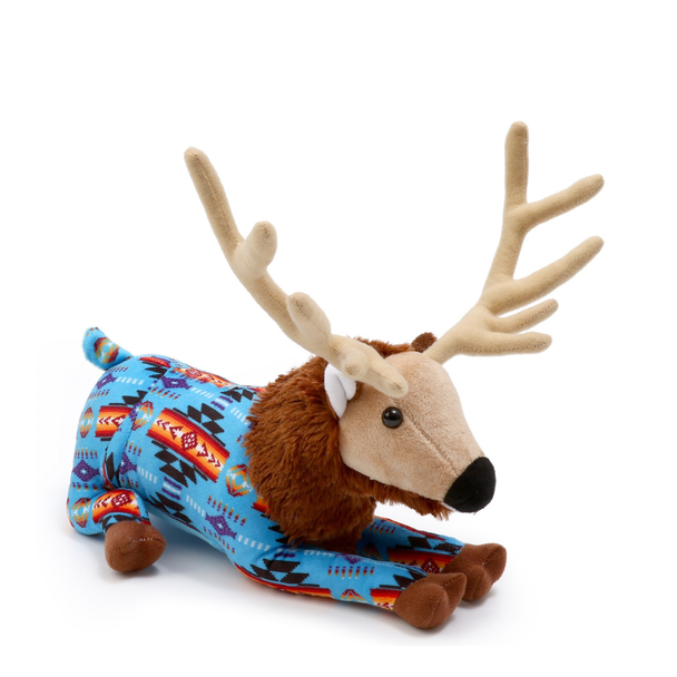 Plush Toy 10" Southwest Multicolors Design Elk
