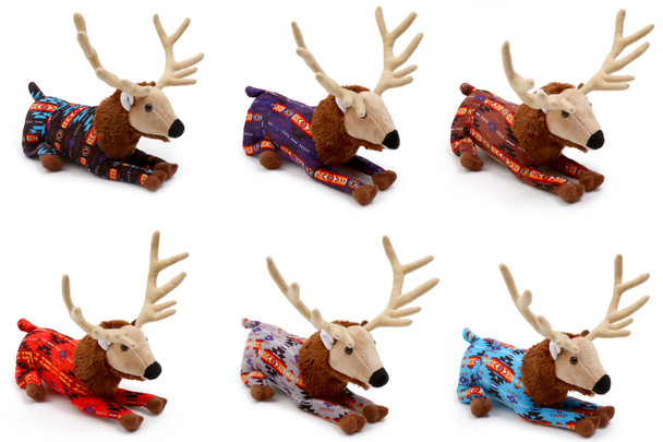 Plush Toy 10" Southwest Multicolors Design Elk