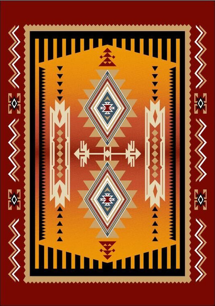 Area Rug 5.5' X 8'