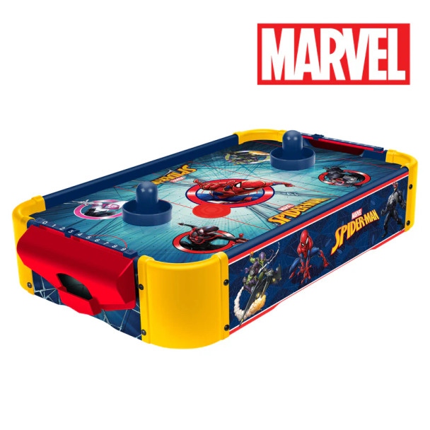 Electronic Table Top Air Hockey Spiderman