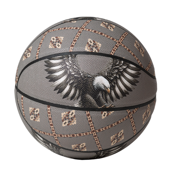 Basketball with Eagles & Print