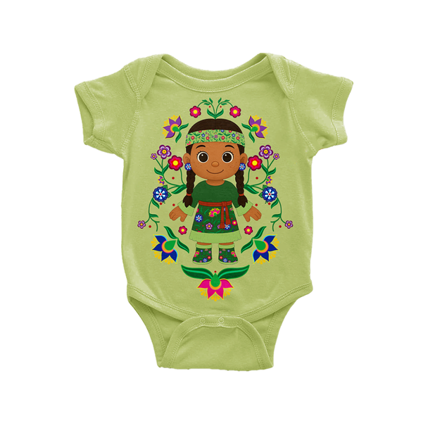 Onesie Floral Girl - 6 Month