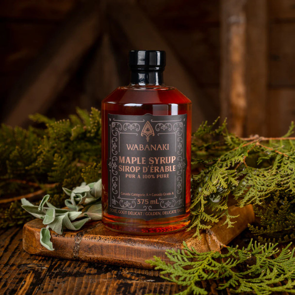Maple Syrup 100% Pure Wabanaki 375ml