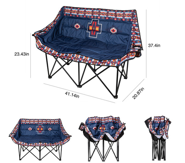 Lawn Chair Chief Sienna Loveseat