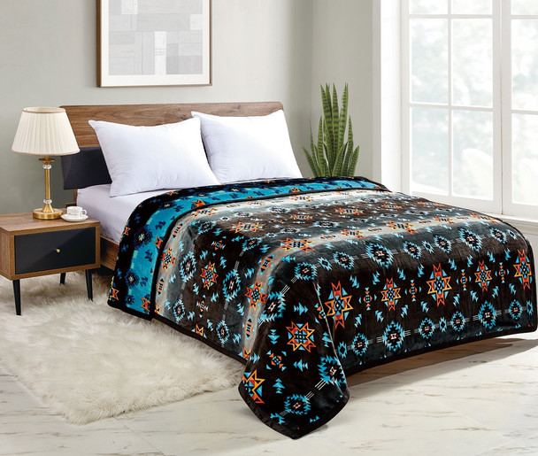 Silk Touch Blanket King 2 ply Diamond
