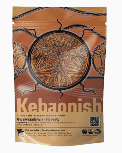 Herbal Tea Citrus Sunset Rooibos Honesty (Gwekwaadziwin) - Kebaonish