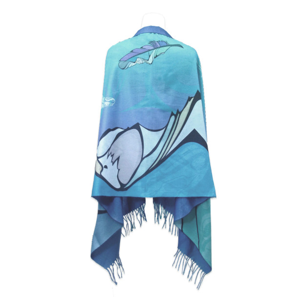 Eco Shawl Artists " Healing Feather" Michelle Stoney
