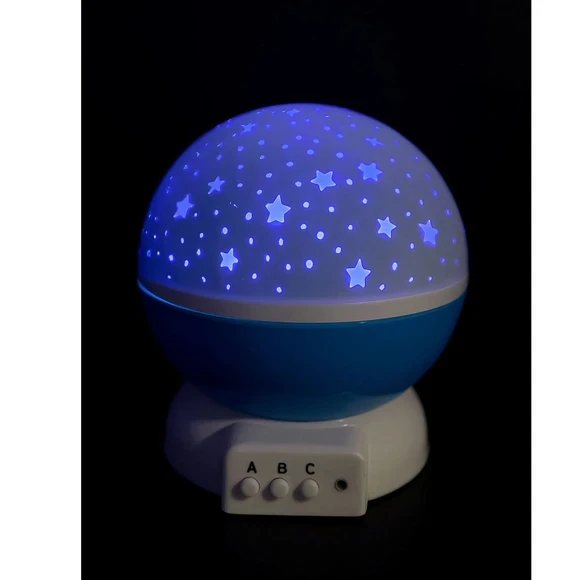 Rotating Starlight Projection Lamp