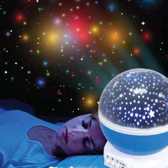 Rotating Starlight Projection Lamp