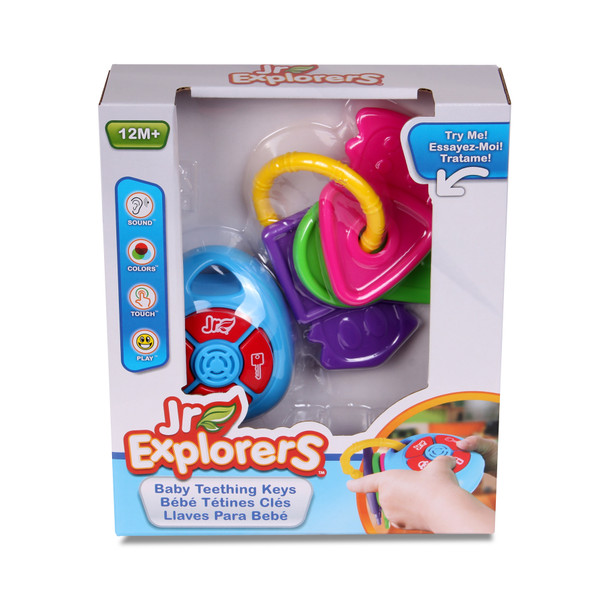 Jr Explorers Baby Teething Keys