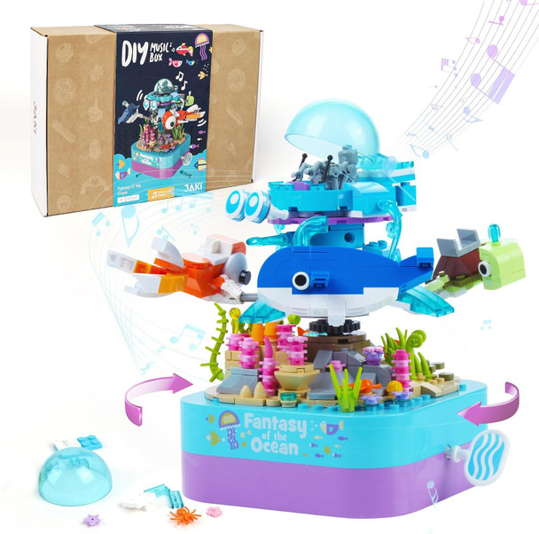 DIY Music Box Fantasy Of The Ocean Jaki