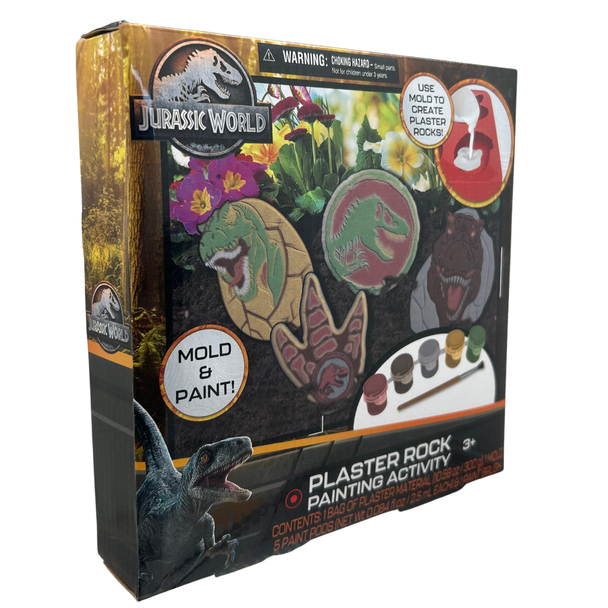 Plaster Rock Jurassic World Mold & Paint