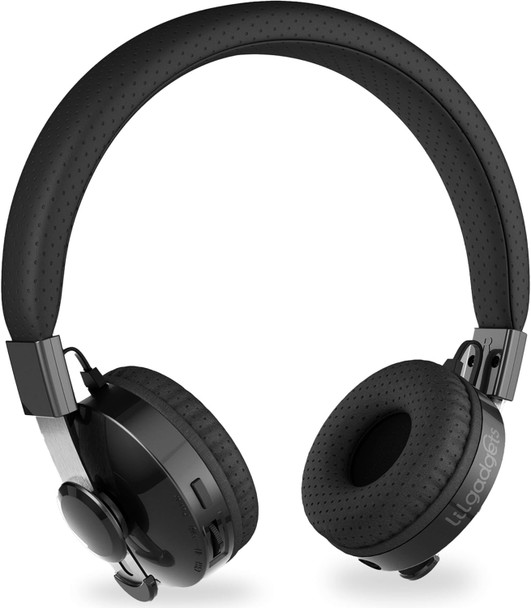 Black Bluetooth Wireless Childs Headphones