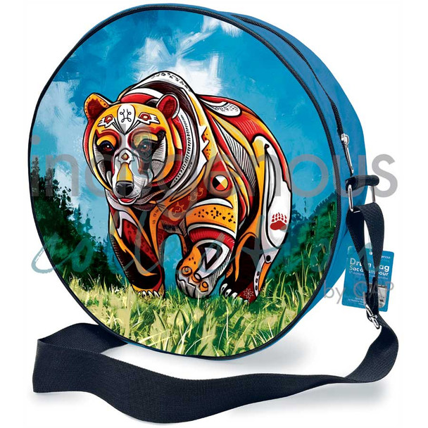 Drum Bag 17" Artists "Spirit Bear " Stephanie White