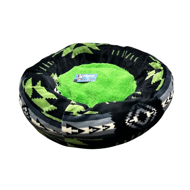 Sherpa Lined Pet Bed - 33"