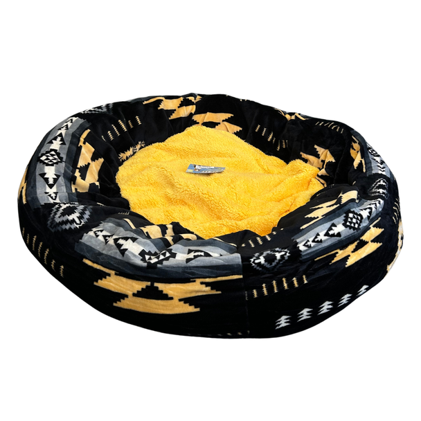 Sherpa Lined Pet Bed - 33"