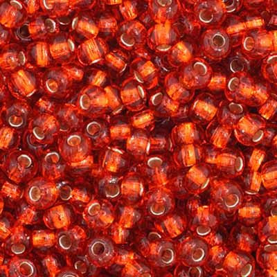 Czech Seed Bead 11/0 Orange S/L 23g Vial