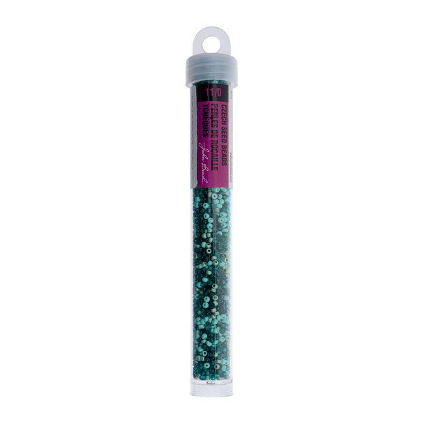 Czech Seedbead 11/0 Botanical Garden Mix 22g Vial