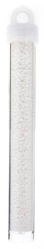 Miyuki Seedbead 11/0 Chalk White Opaque 22g Vial