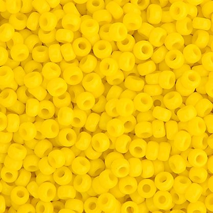 Miyuki Seedbead 11/0 Yellow Opaque 22g Vial