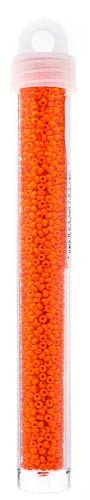 Miyuki Seedbead 11/0 Orange Opaque 22g Vial