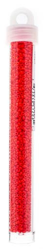 Miyuki Seedbead 11/0 Red Opaque 22g Vial